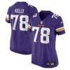 Ryan Kelly Minnesota Vikings Nike Women's Team Game Jersey - Purple - Front View