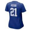 Paulson Adebo New York Giants Nike Women's Team Game Jersey - - Detail View