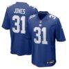 Nic Jones New York Giants Nike Team Game Jersey - - Front View