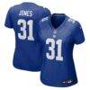 Nic Jones New York Giants Nike Women's Team Game Jersey - - Front View