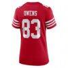 Terique Owens San Francisco 49ers Nike Women's Team Game Jersey - - Detail View
