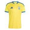 Ukraine National Team adidas 2026 Home Replica Jersey - Yellow - Side View