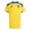Sweden National Team adidas Youth 2026 Home Replica Jersey - Yellow - Side View