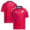 Costa Rica National Team adidas Youth 2026 Home Replica Jersey - Red - Front View