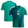 Northern Ireland National Team adidas Youth 2026 Home Replica Jersey - Green - Front View