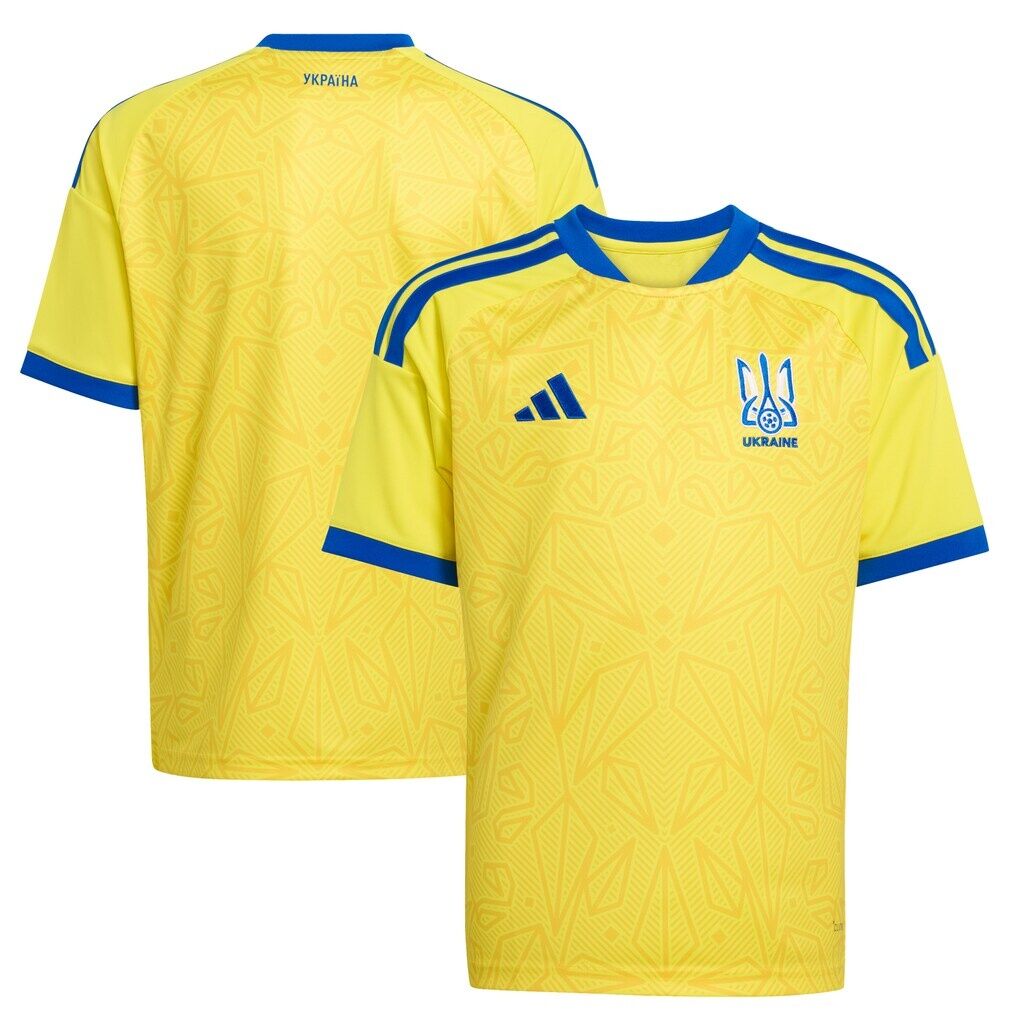 Ukraine National Team adidas Youth 2026 Home Replica Jersey