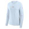 Super Bowl LX Nike Women's Slub Dri-FIT Long Sleeve Slub T-Shirt - - Side View