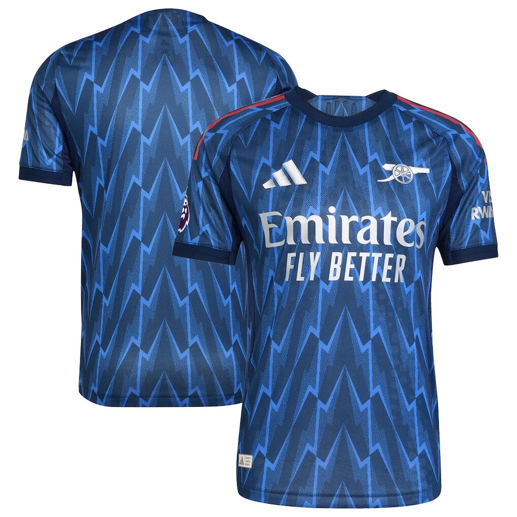 Arsenal adidas 2025/26 Away Authentic Jersey with Patch