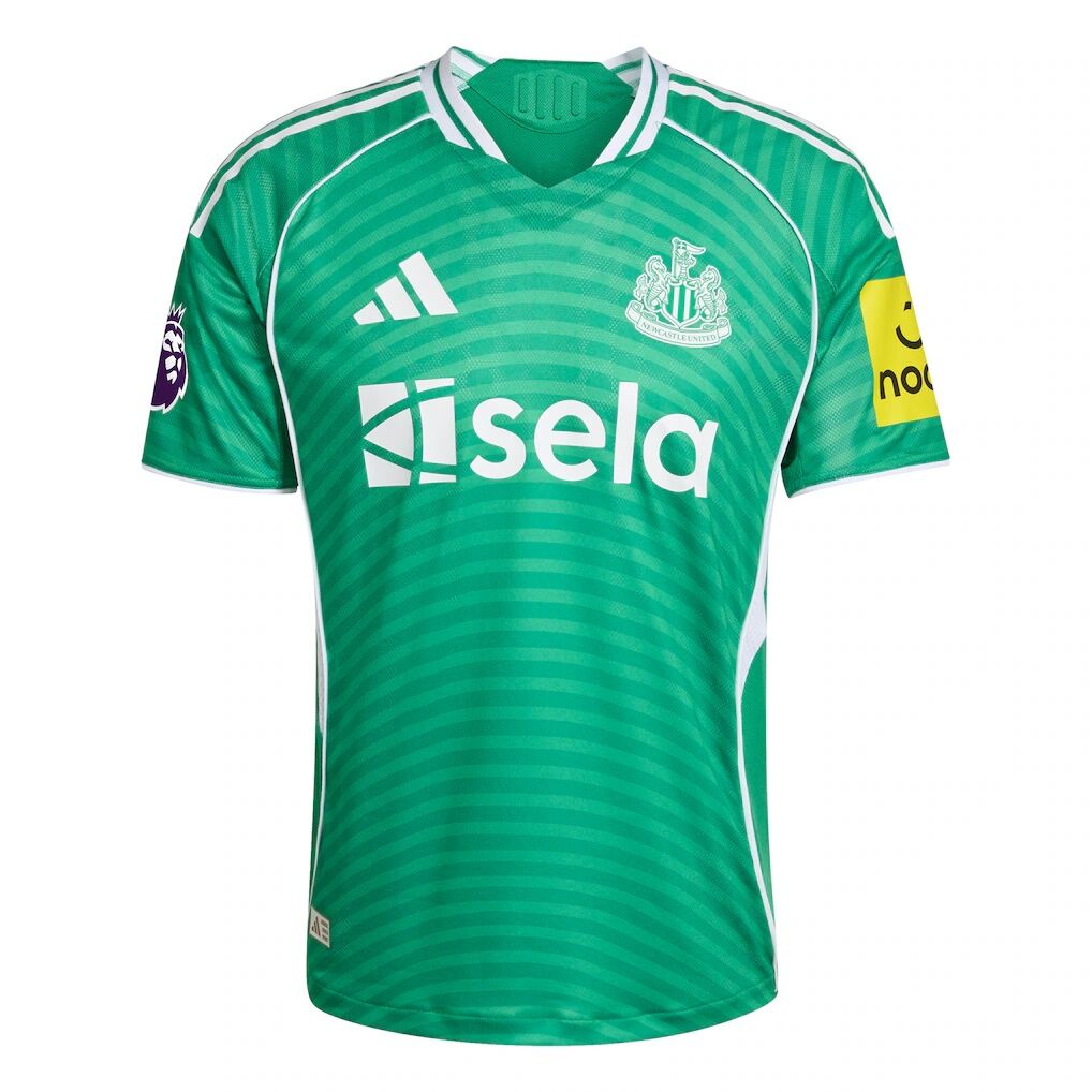 Newcastle United adidas 2025/26 Away Authentic Jersey with Patch