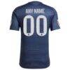 Real Madrid adidas 2025/26 Away Authentic Custom Jersey - Blue - Detail View