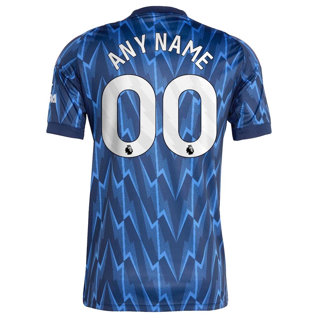 Arsenal adidas 2025/26 Away Replica Custom Jersey