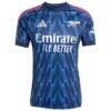 Arsenal adidas 2025/26 Away Replica Custom Jersey - Blue - Side View