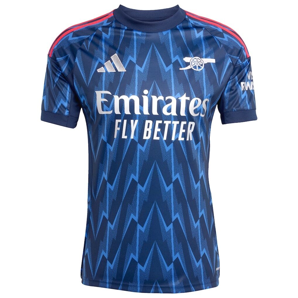 Arsenal adidas 2025/26 Away Replica Custom Jersey