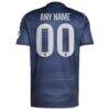 Real Madrid adidas 2025/26 Away Replica Custom Jersey - Blue - Detail View