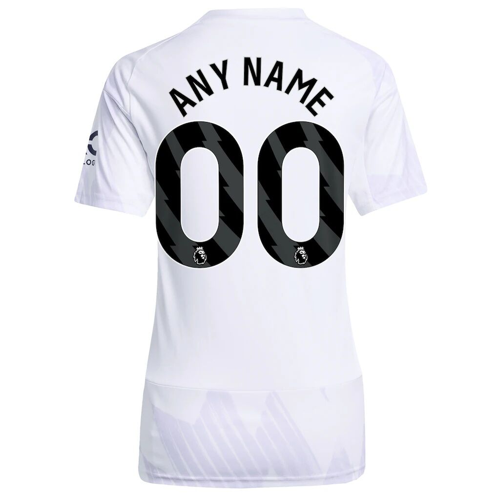 Manchester United adidas Women’s 2025/26 Away Replica Custom Jersey
