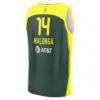 Dominique Malonga Seattle Storm Fashion7 Youth 2025 WNBA Draft Explorer Edition Fast Break Replica Jersey - Green - Detail View