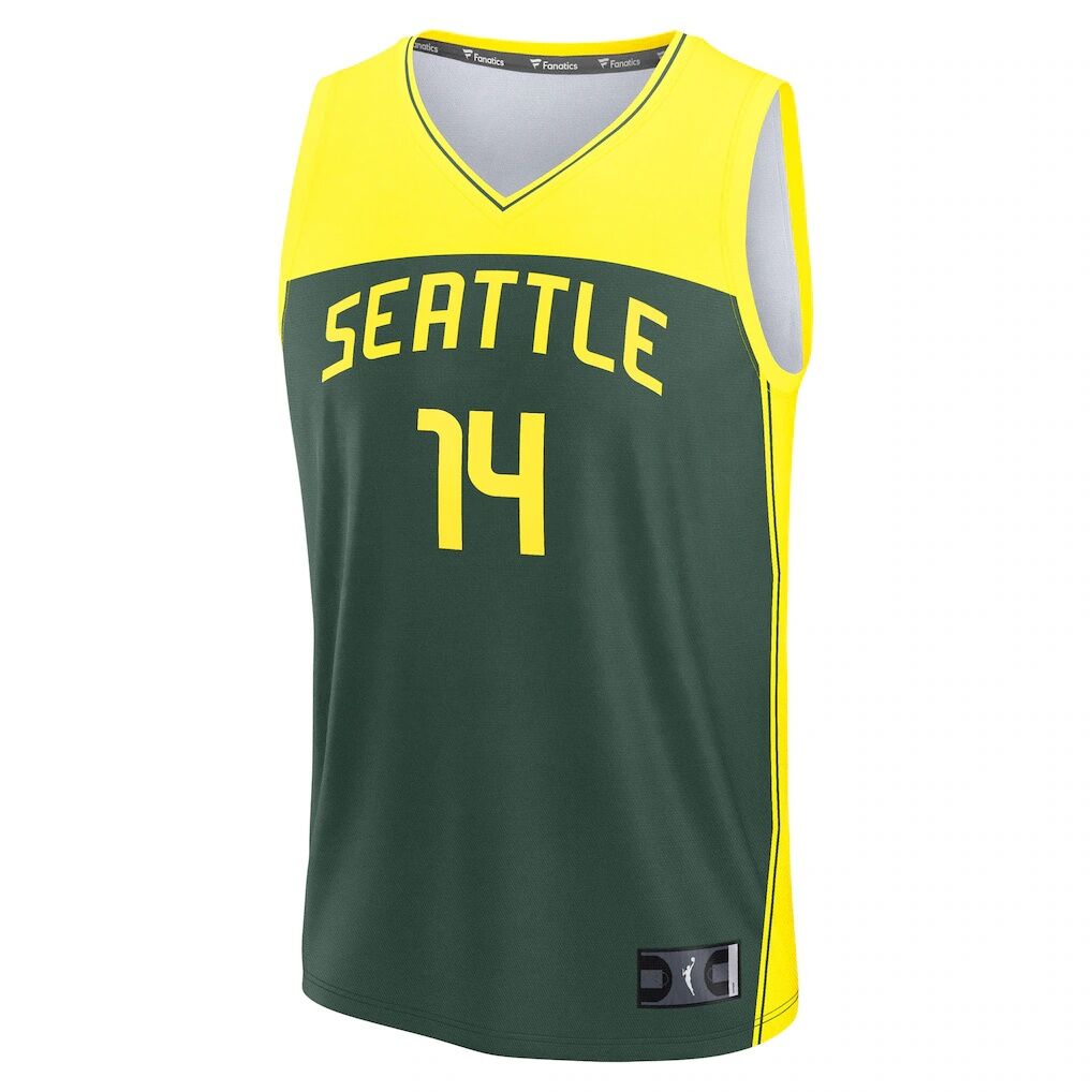 Dominique Malonga Seattle Storm Fashion7 Youth 2025 WNBA Draft Explorer Edition Fast Break Replica Jersey