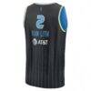 Hailey Van Lith Chicago Sky Fashion7 Youth 2025 WNBA Draft Explorer Edition Fast Break Replica Jersey - Black - Detail View