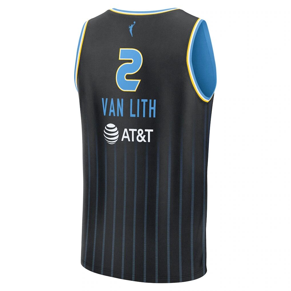 Hailey Van Lith Chicago Sky Fashion7 Youth 2025 WNBA Draft Explorer Edition Fast Break Replica Jersey