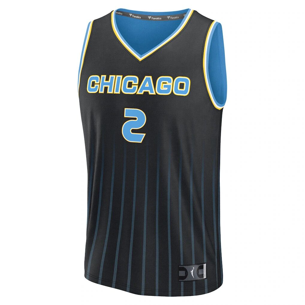 Hailey Van Lith Chicago Sky Fashion7 Youth 2025 WNBA Draft Explorer Edition Fast Break Replica Jersey