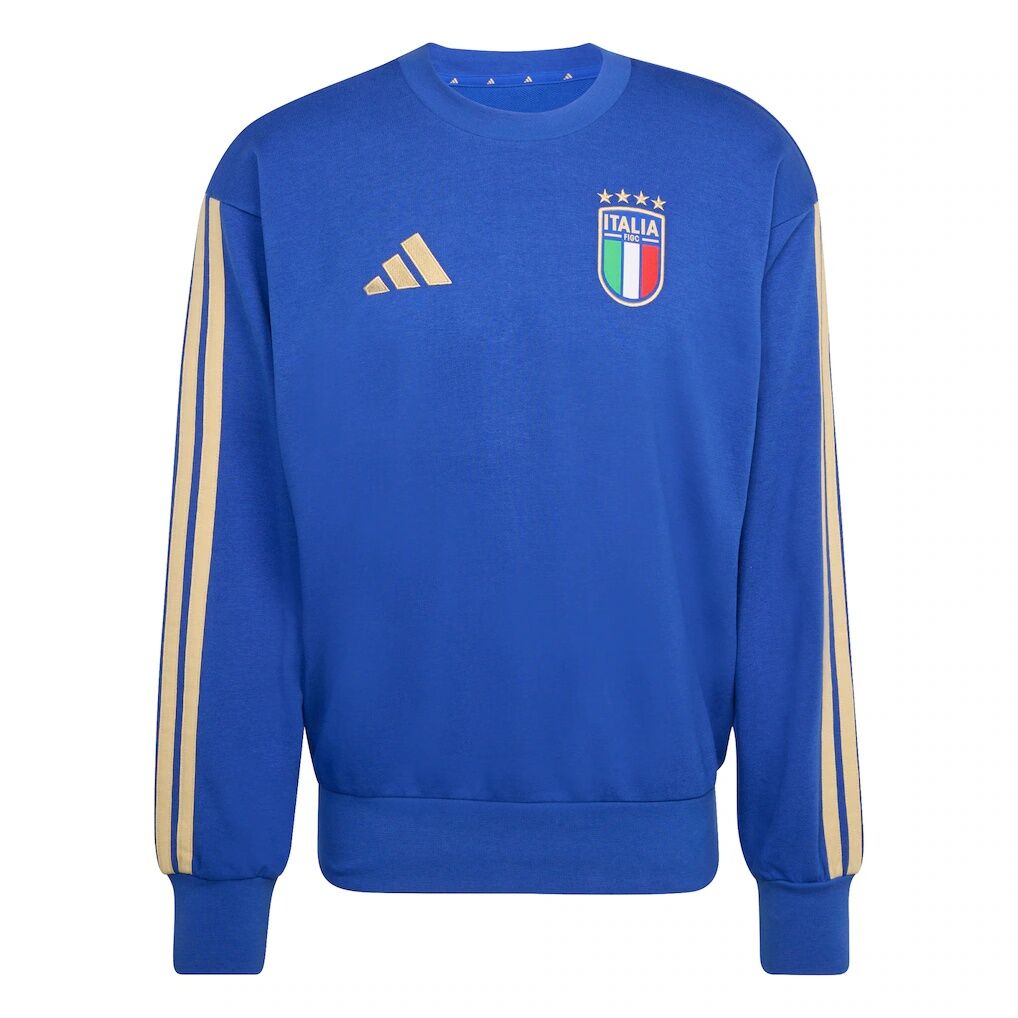 Italy National Team adidas   Alphaskin Crewneck Sweatshirt