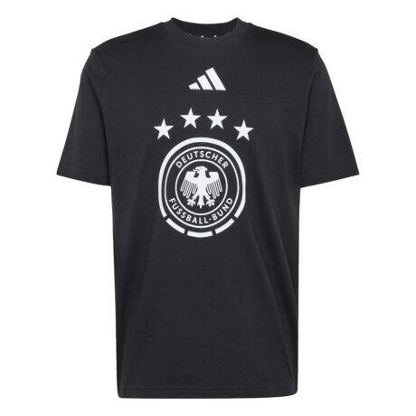 Germany National Team adidas Alphaskin Graphic T-Shirt - Black - Front View