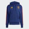 Spain National Team adidas Alphaskin Tri-Blend Hoodie - Navy - Front View