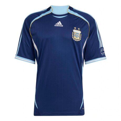 Argentina National Team adidas 2006 Bringback Away Jersey - Navy - Alt1