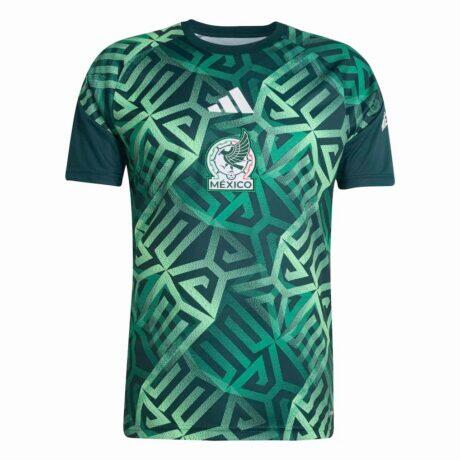 Mexico National Team adidas 2026 Pre-Match Top - Green - Alt1