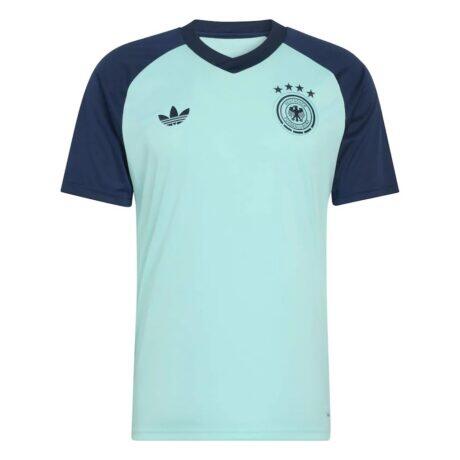 Germany National Team adidas 2026 Pre-Match Top - Turquoise - Alt2