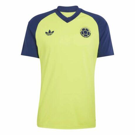 Colombia National Team adidas 2026 Pre-Match Top - Yellow - Alt2