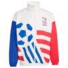 USMNT adidas 1994 World Cup Full-Zip Woven Track Jacket - White - Front View