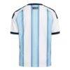 Argentina National Team adidas Youth 2026 Home Replica Jersey - White - Detail View