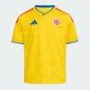 Colombia National Team adidas Youth 2026 Home Replica Jersey - Yellow - Side View