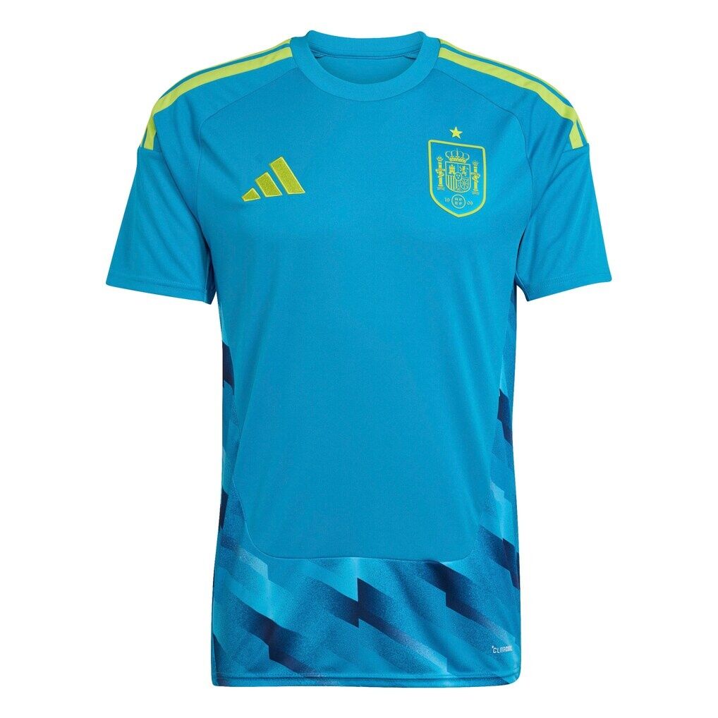 Spain National Team adidas 2026 Goalkeeper Goalkeeper Replica Jersey – Turquoise