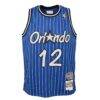Dwight Howard Orlando Magic Mitchell & Ness Youth 2004/05 Hardwood Classics Swingman Jersey - Blue - Side View