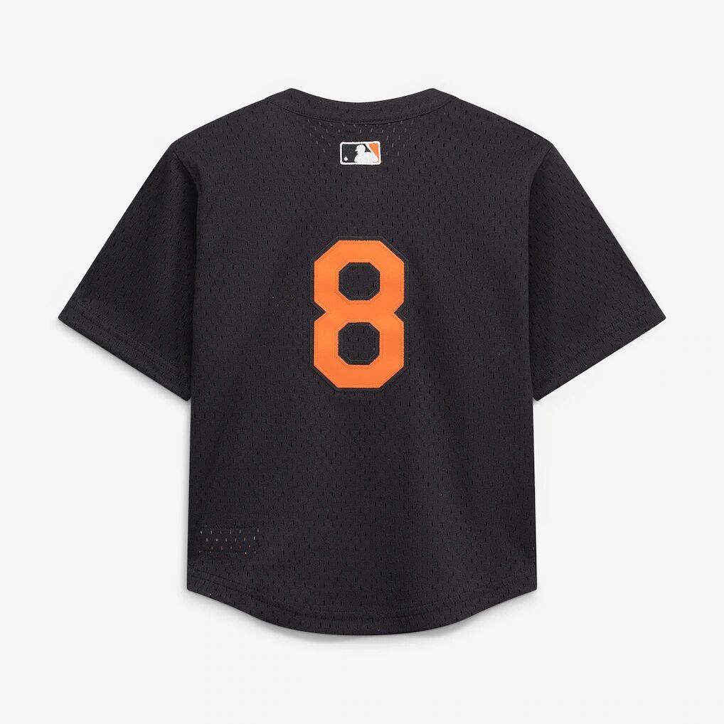Cal Ripken Jr. Baltimore Orioles Mitchell & Ness Toddler Throwback Mesh Batting Practice Jersey