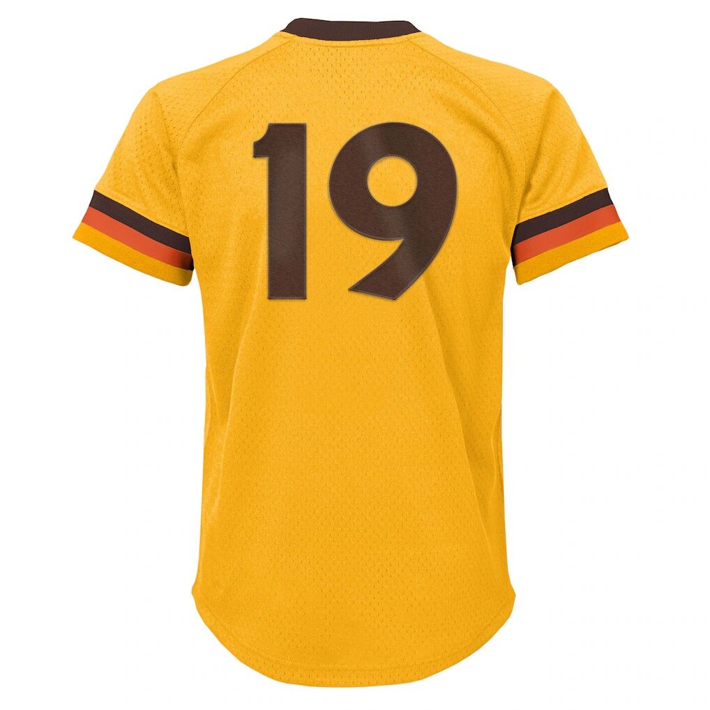 Tony Gwynn San Diego Padres Mitchell & Ness Youth Cooperstown Collection Mesh Batting Practice Jersey