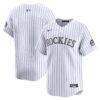 Colorado Rockies Nike Youth Home Limited Jersey - White - Front View