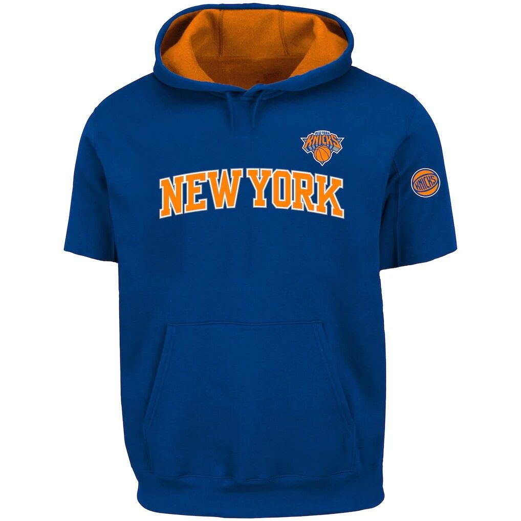 Jalen Brunson New York Knicks Fashion7 Big & Tall Short Sleeve Hoodie