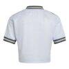 Italy National Team adidas Women's 2026 Away Replica Cropped Jersey - Light Blue - Detail View