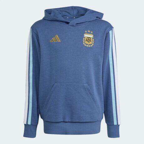 Argentina National Team adidas Youth Alphaskin Hoodie - Blue - Front View