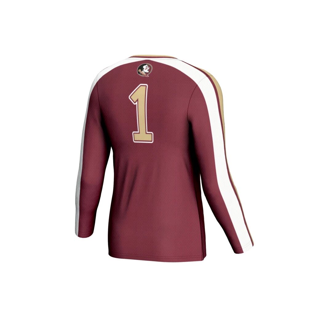 Florida State Seminoles GameDay Greats Unisex Women's Volleyball Lightweight Fashion Jersey - Garnet