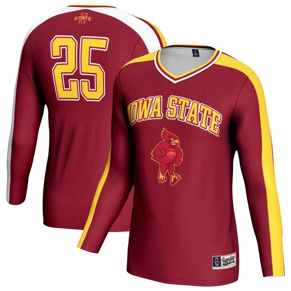 Iowa State Cyclones GameDay Greats Youth Women's Volleyball Lightweight Fashion Jersey - Cardinal