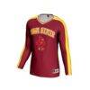 Iowa State Cyclones GameDay Greats Youth Women's Volleyball Lightweight Fashion Jersey - - Side View