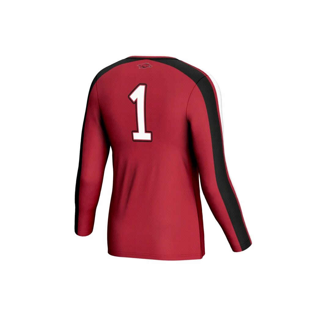 Arkansas Razorbacks GameDay Greats Youth Women's Volleyball Lightweight Fashion Jersey - Cardinal