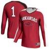 Arkansas Razorbacks GameDay Greats Youth Women's Volleyball Lightweight Fashion Jersey - - Front View
