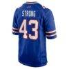 Dorian Strong Buffalo Bills Nike Team Game Jersey - - Detail View