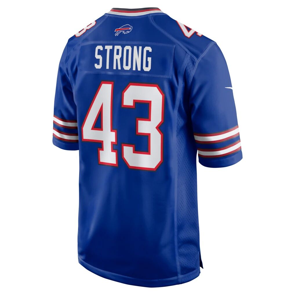 Dorian Strong Buffalo Bills Nike Team Game Jersey -  Royal