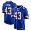 Dorian Strong Buffalo Bills Nike Team Game Jersey - - Front View